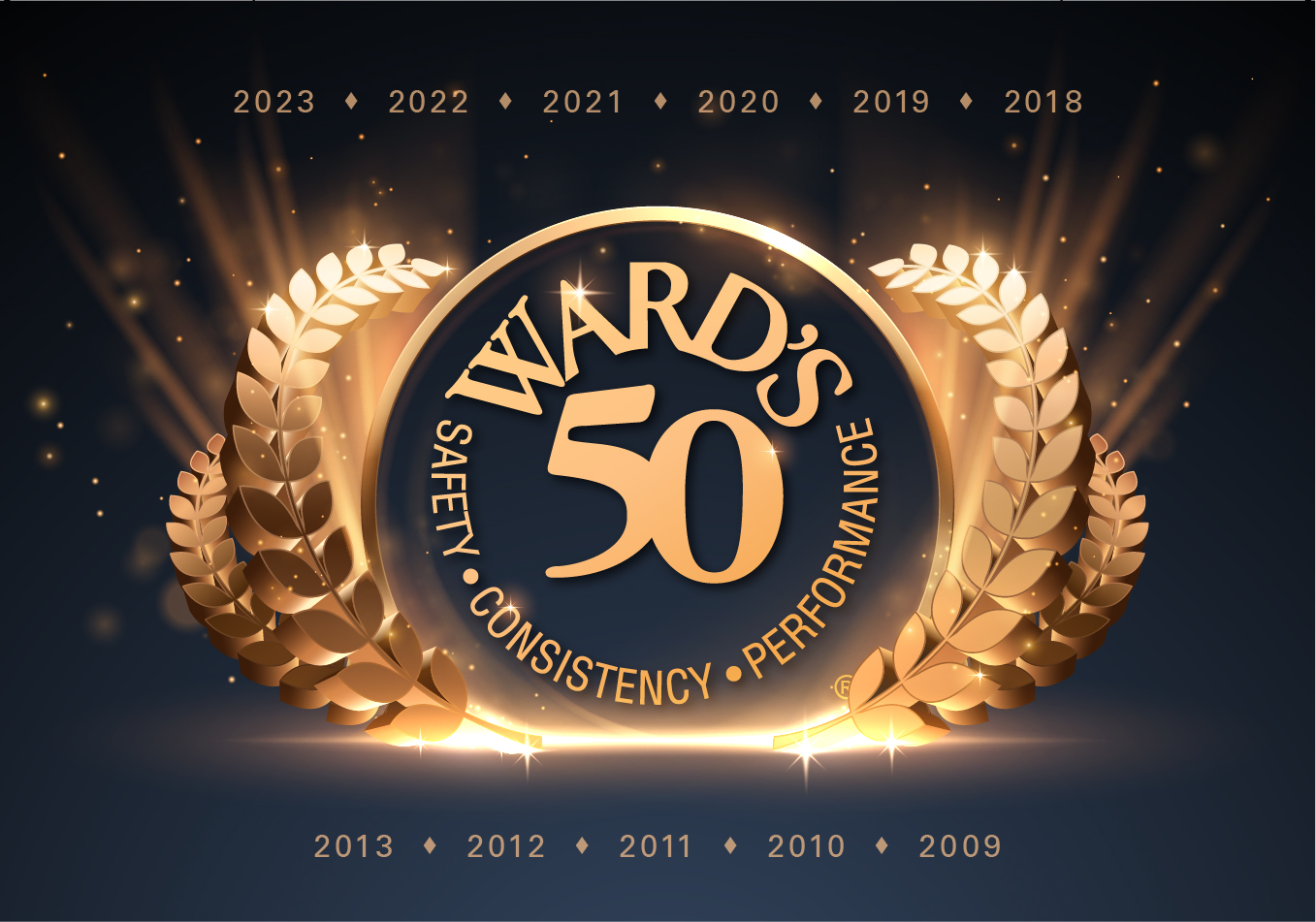Ward's 50. Safety. Consistency. Performance.